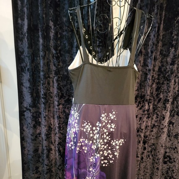 New gothic floral dress Large - Picture 3 of 3